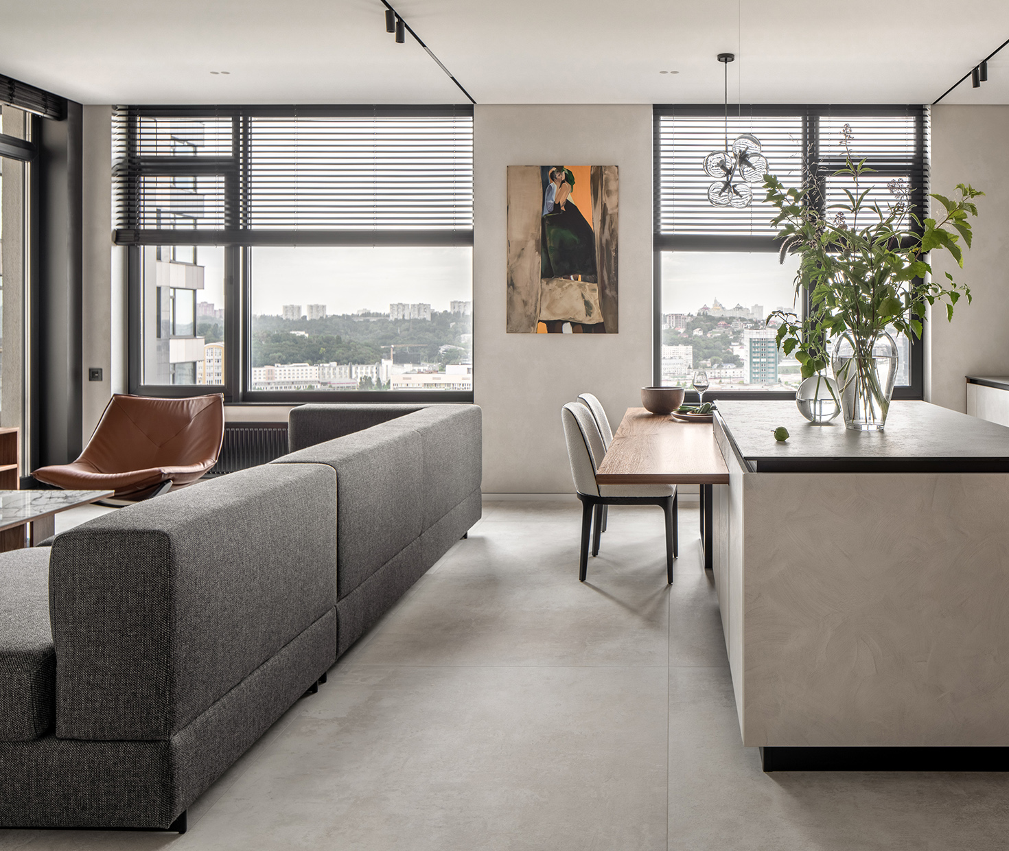Apartment Design In The Tetris Hall Residential Complex In The Center ...